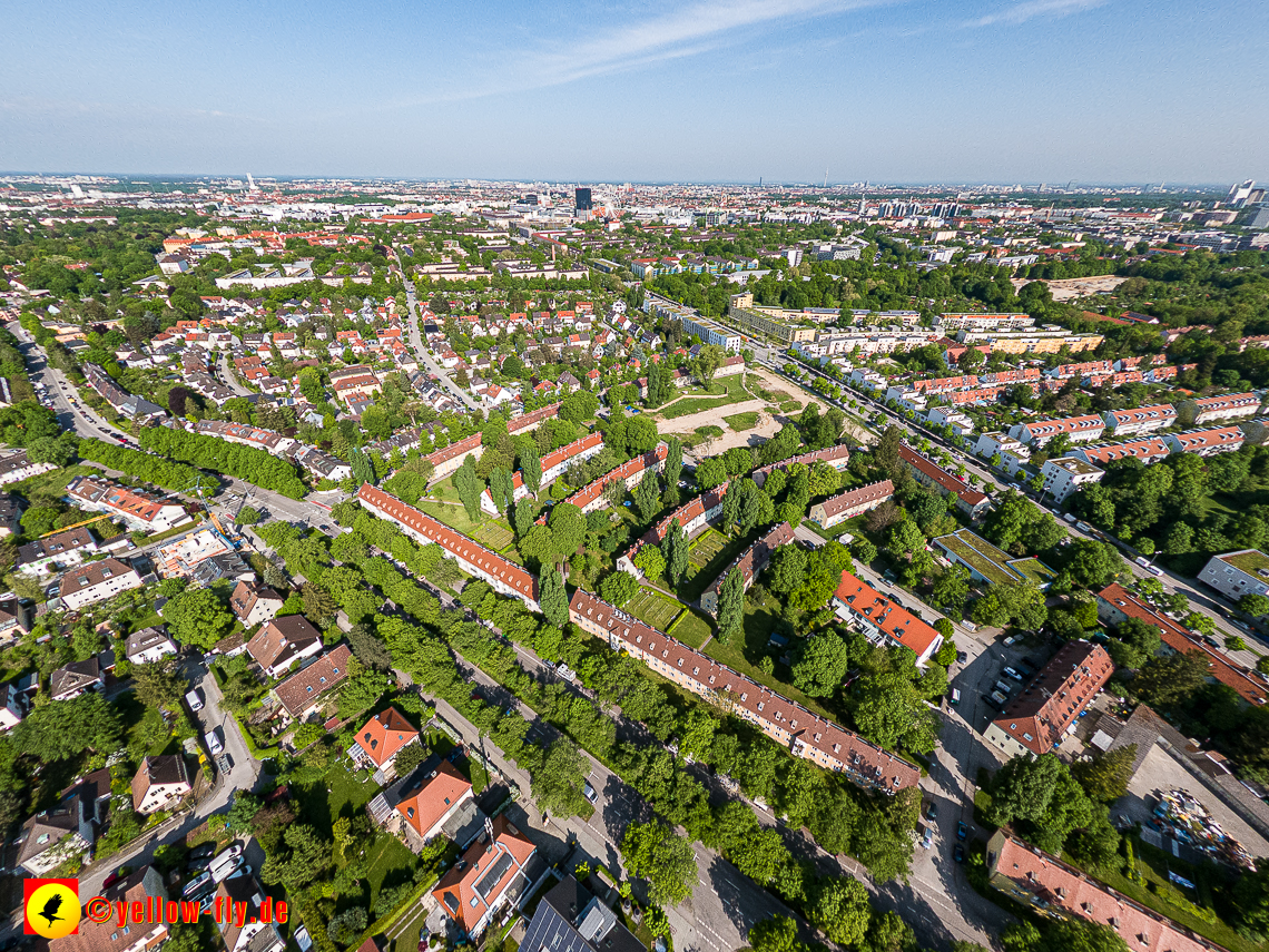 22.05.2023 - Neubau in der Maikäfersiedlung in Neuperlach und Berga am Laim